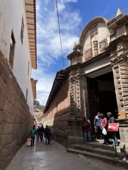 Cusco Travel Scenery Alley in San Blas