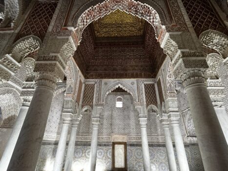 Saadian Tombs Marrakech Morocco