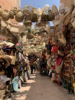 A latten vendor in the souks