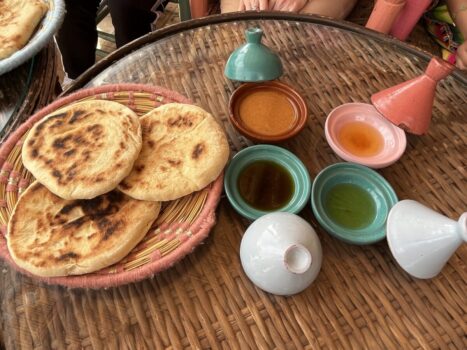 Traditional Moroccan Breakfast