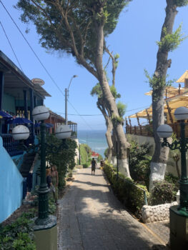 Artsy streets in Barranco